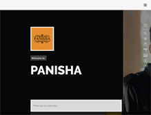 Tablet Screenshot of panisha.in